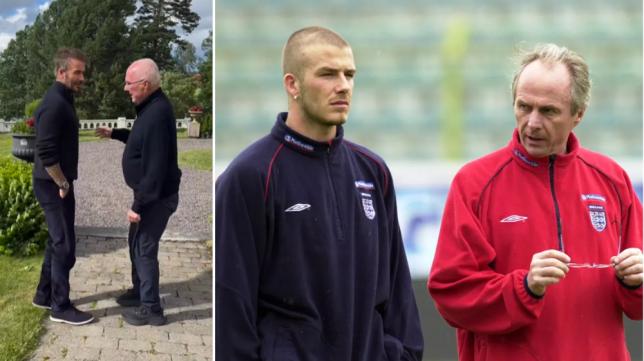 David Beckham shares touching video of his last goodbye with Sven-Goran Eriksson