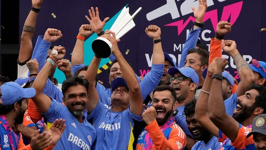 Rahul Dravid reveals he hid 'mad' T20 World Cup celebration from kids Samit and Anvay: 'Thank god it was my last game, otherwise...'