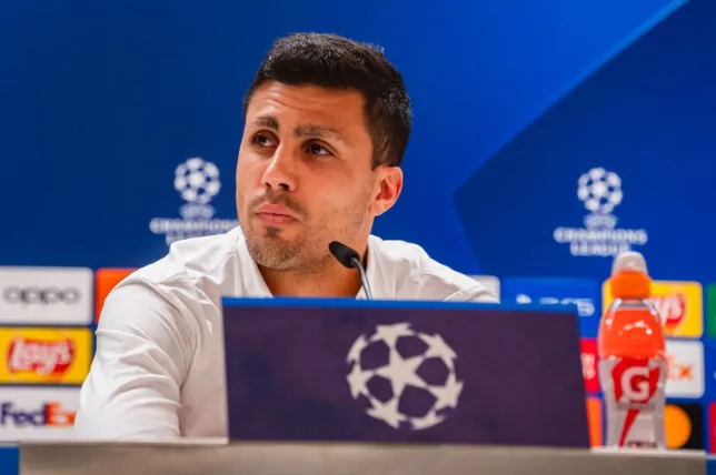 Rodri from Manchester City addresses Real Madrid transfer rumors and discusses potential player strike