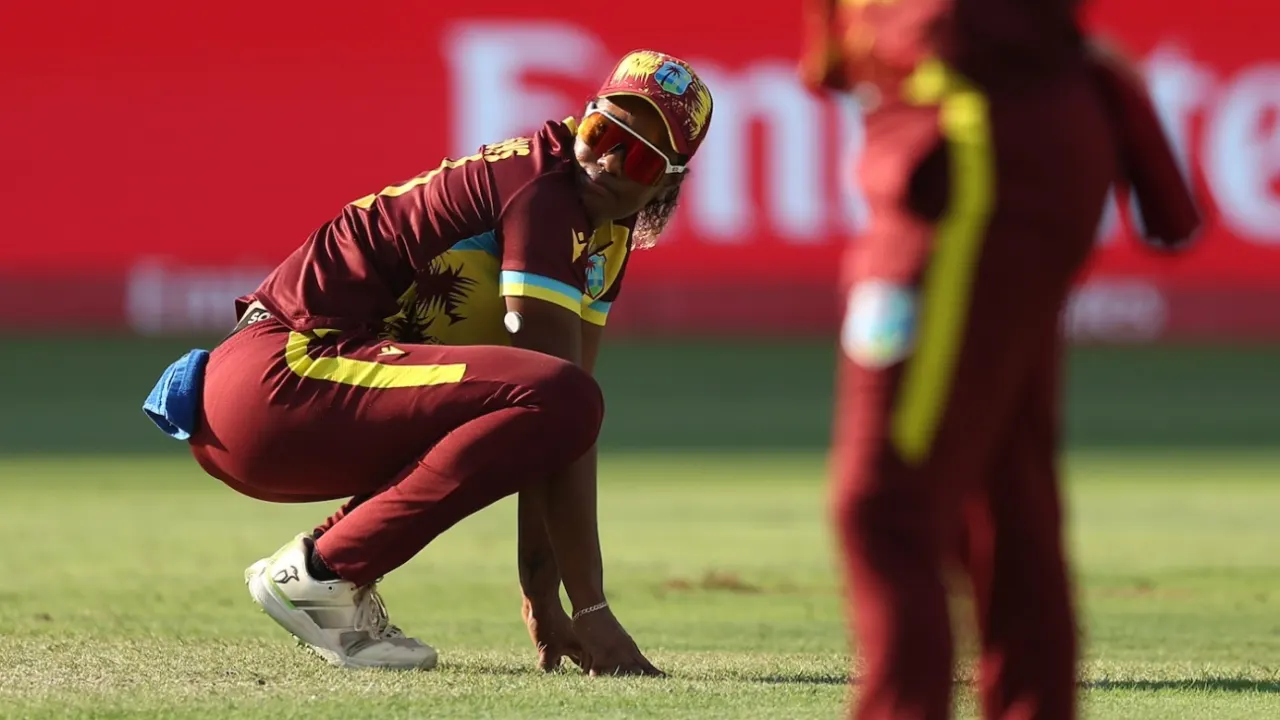 Injuries to Zaida James and Stafanie Taylor compound West Indies' bad day