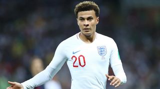 Where is Dele Alli and why isn't he on the pitch?