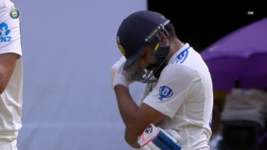 Shocked and Screaming: Rohit Sharma's Unlucky Dismissal Stops Threatening Knock in its Tracks