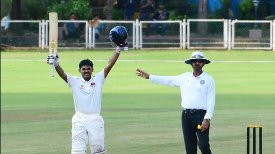 Teenage prodigy Mhatre showcases immense potential with unbeaten century