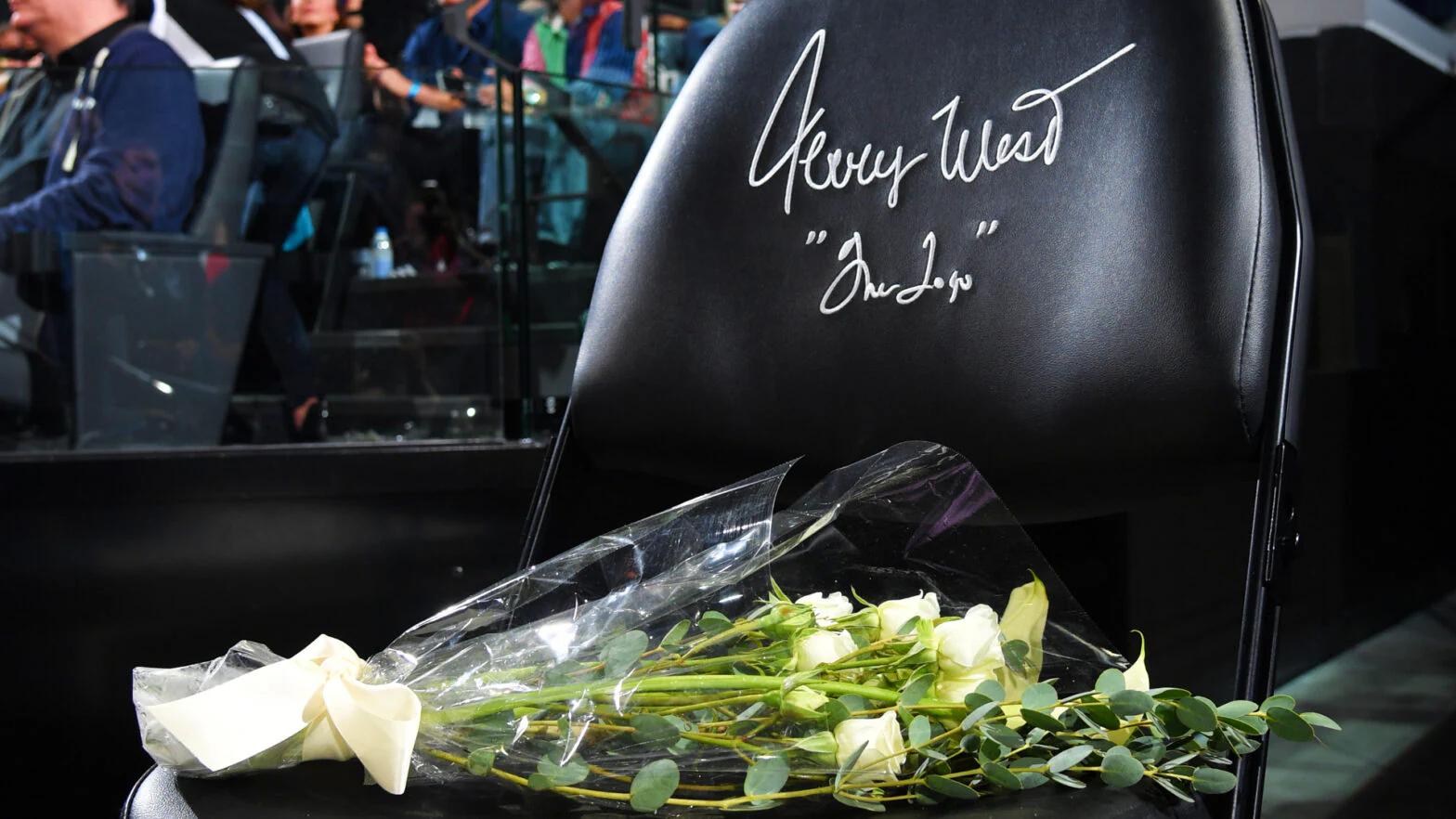 Celebrating Jerry West: Clippers Pay Tribute with Video, 'JW' Court Decal, and Memorial Seat