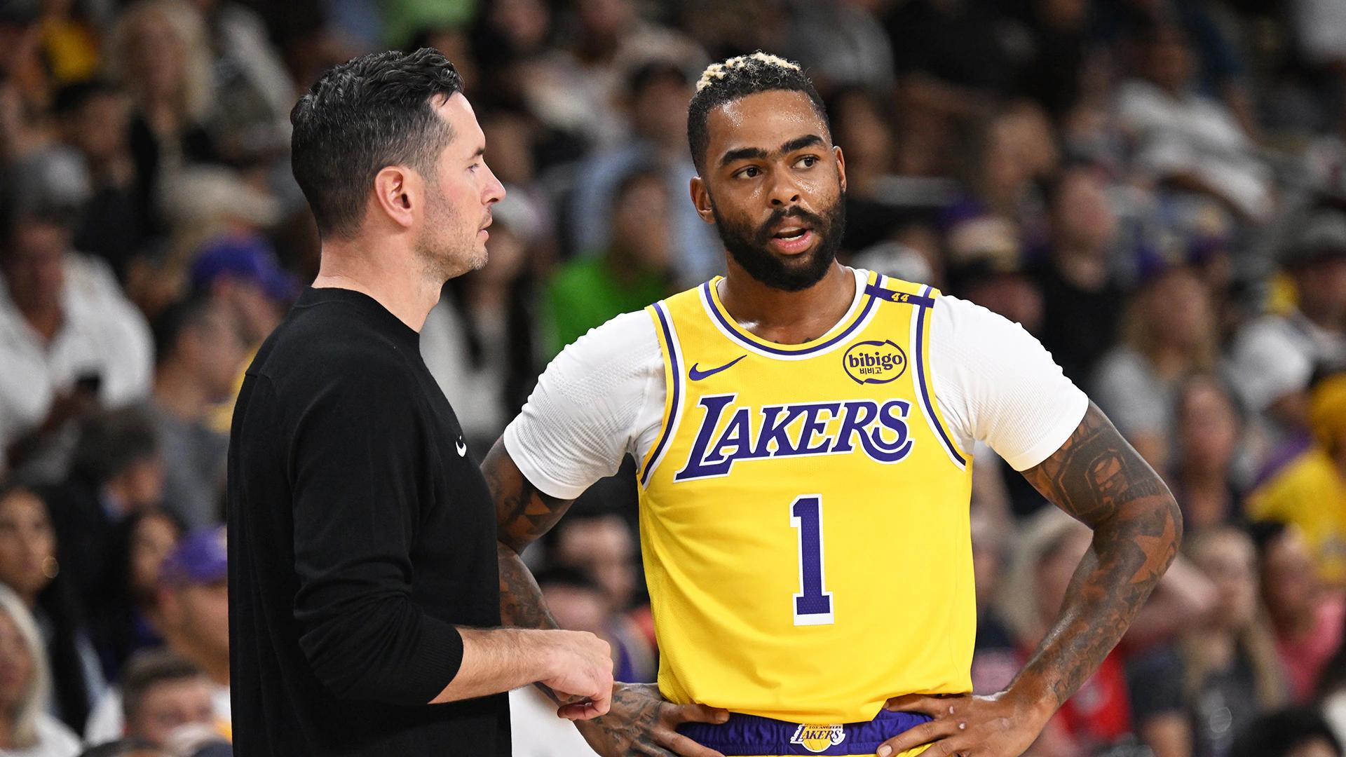 Lakers Bench D'Angelo Russell in Response to Slumping Performance