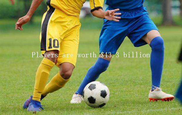 Players are worth $43.3 billion